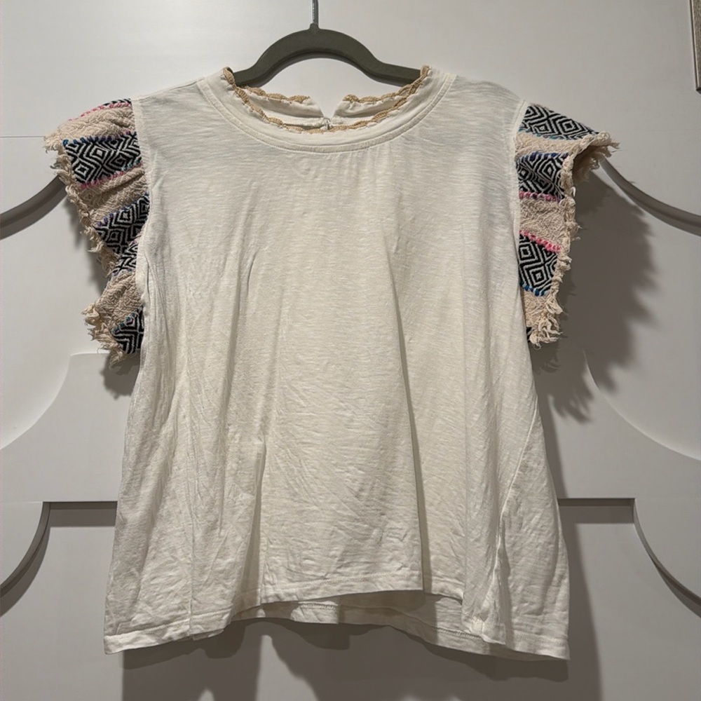 THML flutter sleeve top